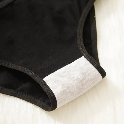 5Pcs/set Cotton Cartoon Cute Panties Girls' Short Underwear For Women Ladies Pantys Female Soft Underpants Sexy Lingerie M-XL