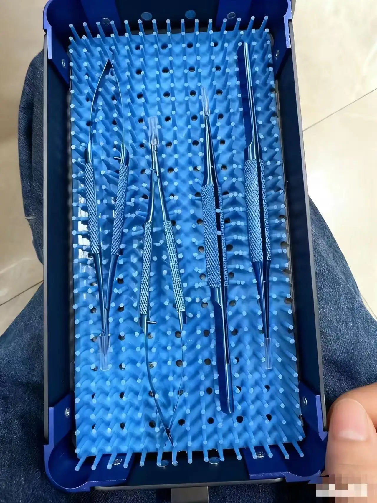 Ophthalmic Instruments Box Pet Dentistry Ophthalmology Surgical Instruments Disinfection Tray Tool Storage Box