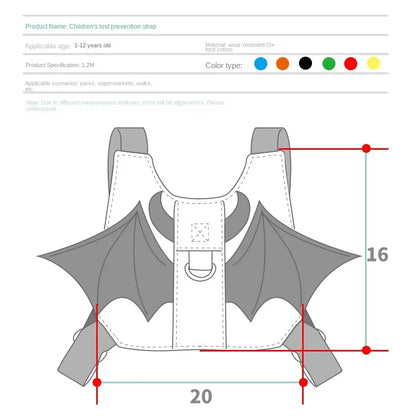 Baby Safety Walking Harness Belt Child Reins Aid Toddler Kids Strap Anti Lost Line Outdoor Keep Harnesser for Secure Stroll