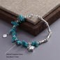 VENTFILLE 925 Sterling Silver Butterfly Bracelet for Girl Bead String Design Insect Fashion Versatile Jewelry Gift Dropshipping