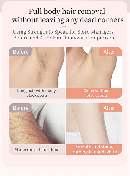 Electric Shaver for Women Bikini Trimmer Facial Mustache Hair Removal Razor Ladies Face Underarm Legs Electric Painless Epilator