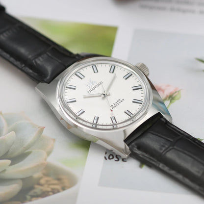 Shanghai Watch Vintage Collector Timepiece Gift for Gentlemen Wholesale Drop Shipping  Men's Manual Mechanical Watches