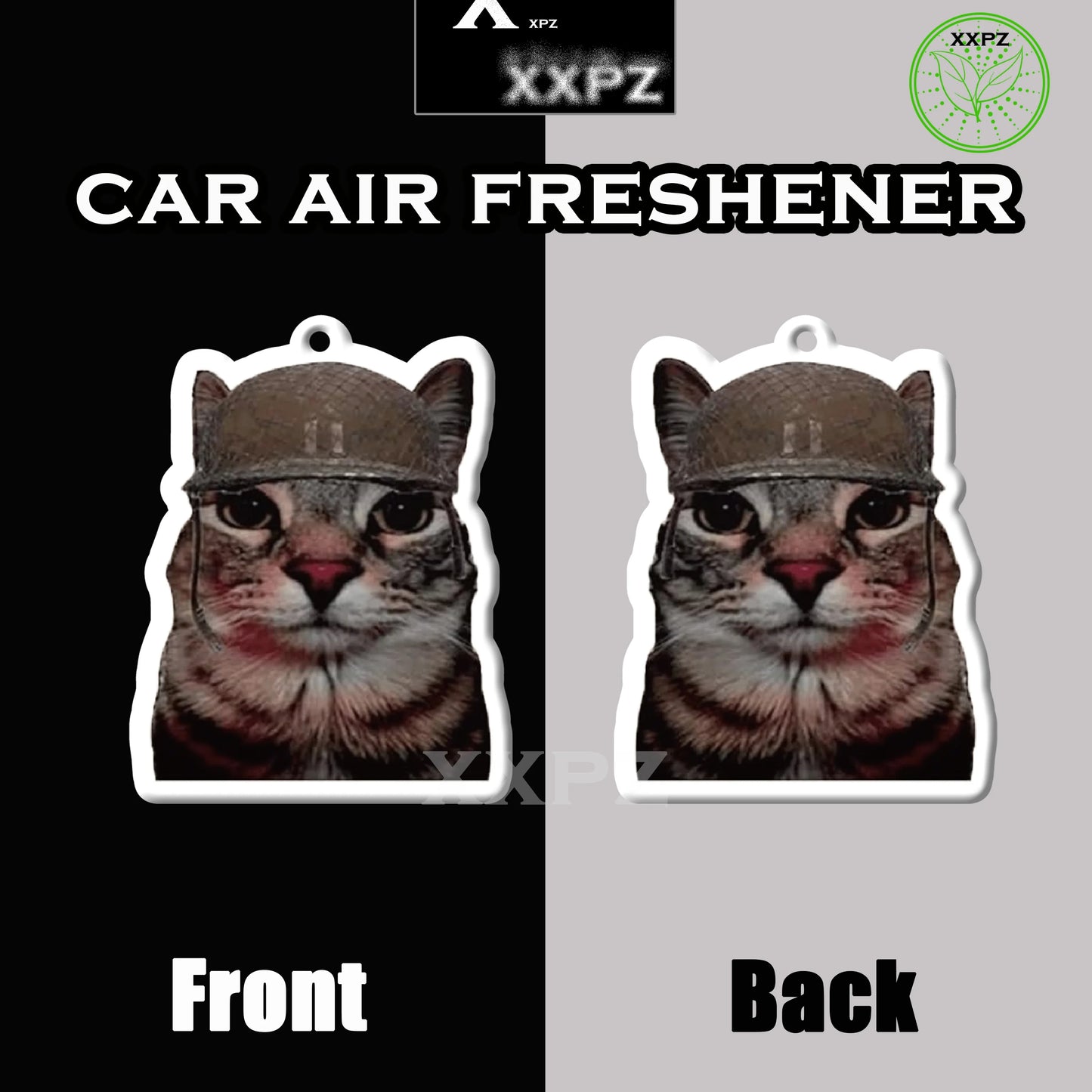 1/3pcs Helmet Cat Car Air Freshener Auto Parts Car Hanging Cute Cat with Helmet Design Sweet Aroma Gift for Friends Orange