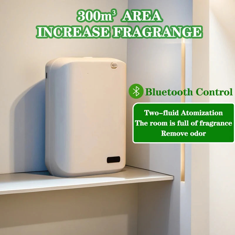 Electric Diffuser Fragrance Device Bluetooth Controlled Essential Oil Diffuser For Home 150ml Capacity Home Aromatherapy Machine