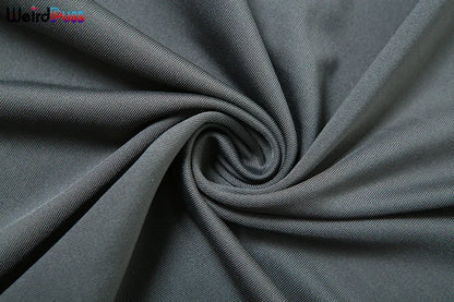 Weird Puss Backless Sexy Women Maxi Dress Short Sleeve Slim Fit Elastic Casual Solid Streetwear Club Party Ladies Summer Bodycon