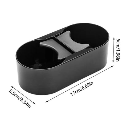 Automotive Cup Holders Double Vehicle Cup Holder Console Organizer Automotive Fixed Beverage Bracket for Golf Cart Trip Daily