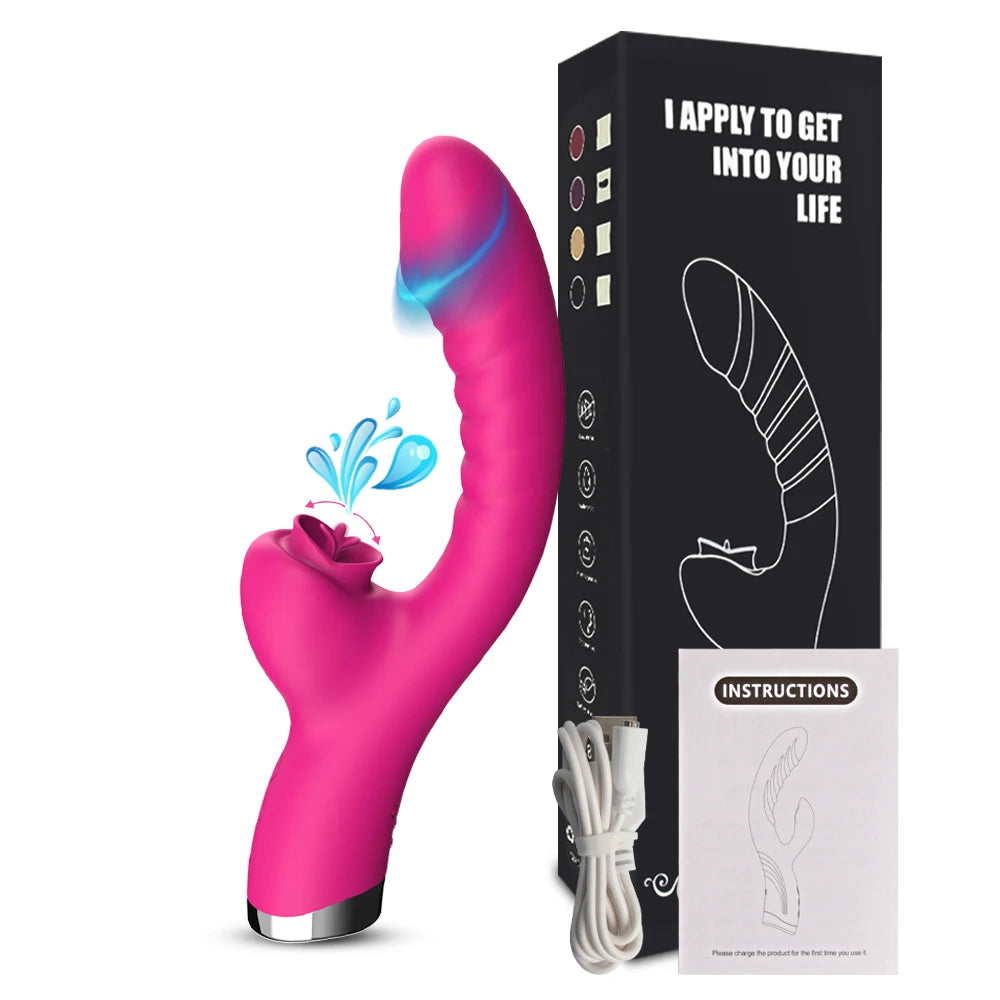 Anal Plug Vibrator Stimulate Anus Buttplug Adult Women Sex Toy Oral Licking Clitoral Stimulate Tongue Vibrator SexVagina Massage