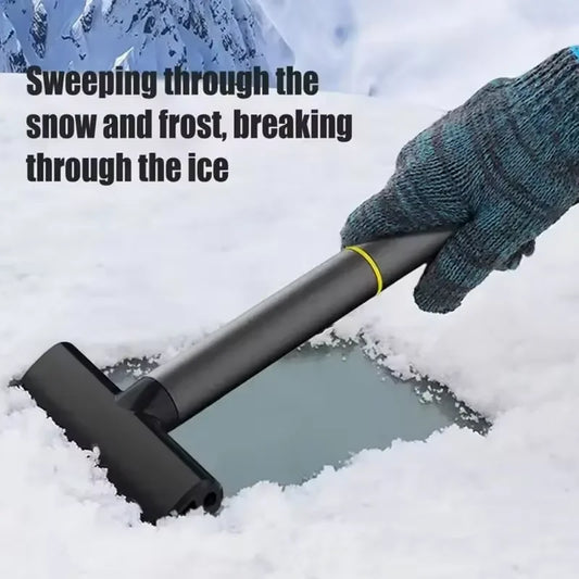 Car Ice Scraper Windshield Snow Removal Shovel Ice Breaker Snow Remover Cleaning Glass Brush TPU Winter Snow Brush Shovel Tool
