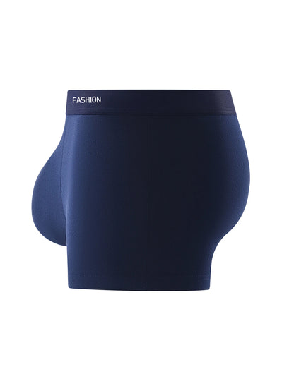 4-pack of Men's Underwear, Soft, Breathable, Comfortable and Loose, Trendy, Fashionable and Highly Elastic Boys' Boxer Briefs Shorts