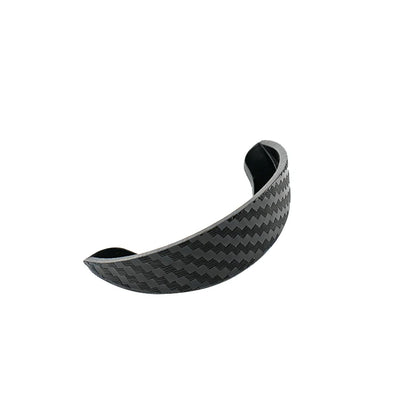 Car Reversing Camera Rain Cover Car Rear Camera Rain Cover Carbon Fiber Pattern Car Rear View Camera Protection Trim Dust Shield