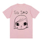 Yoshitomo Nara Sad Vintage T-shirt Japan Party Cotton Men T shirt New Tee Tshirt Womens Tops