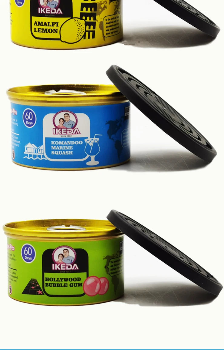 Best-selling Wooden Block Canned Car Aromatherapy, Fragrance Paste, Deodorizing Air Freshener, High-end Solid Perfume
