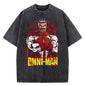 Men Women Invincible Hero Vintage Washed T Shirts High Quality Cotton Clothes Short Sleeve Crew Neck Tee Shirt Summer T-Shirts