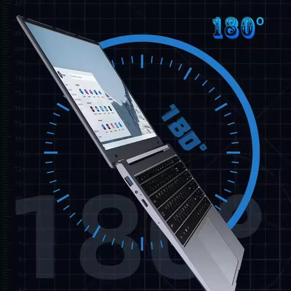2026 New 14.1' Ultra Slim Laptop 16GB RAM 1/2TB SSD Windows 11 Pro Core I9-10980HK Notebook HD Games Office Study Computer