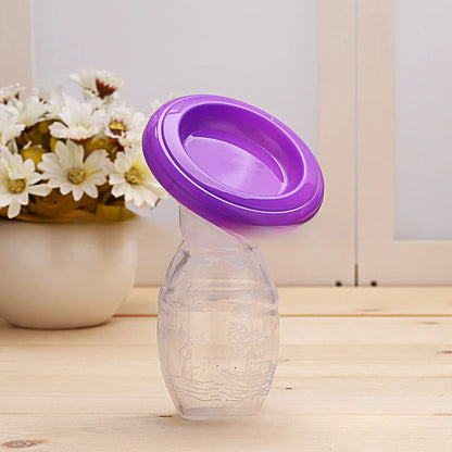 Baby Feeding Manual Breast Pump Partner Breast Collector Automatic Correction Breast Milk Silicone Pumps Maternity Products