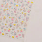 Colorful Bagful Jellyfish Bubbles Swimming Rings Rainbow Stars Ocean Starfish Self Adhesive 5D Nail Art Sticker Manicure Decal