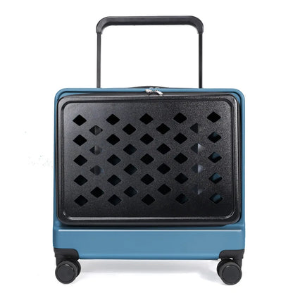 2026 Pet Trolley Luggage Portable Pet Outing Bag Transparent Space Cabin Pet Cart Handheld Cat Bag