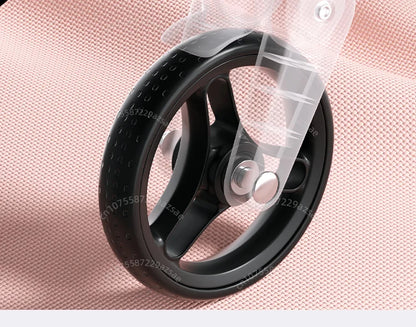 Lightweight Pet Stroller Dog-specific Travel Stroller Foldable High-view Pet Stroller Large Space Removable Carry Basket Cat Car