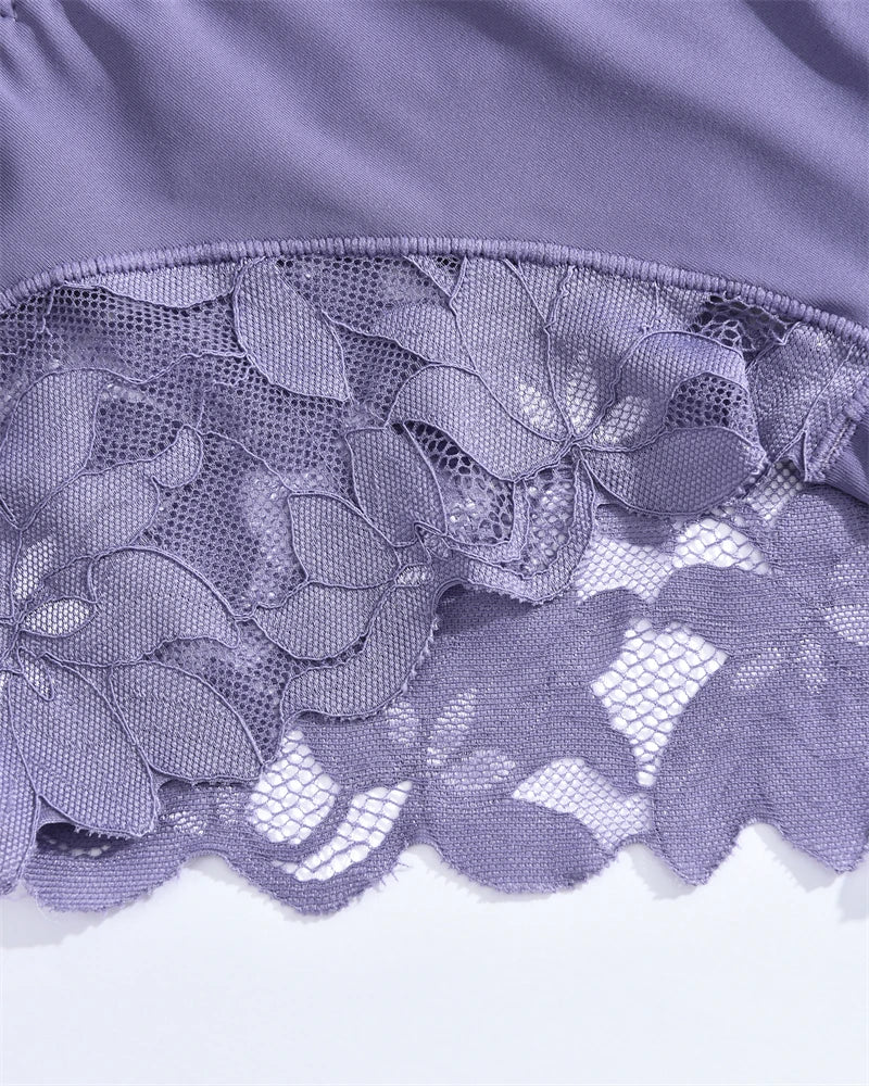 S-XXL Women Lace Panties Patchwork Seamless Underwear Sexy Luxury Hollow Out Solid Briefs Girls' Mid Rise Breathable Lingerie