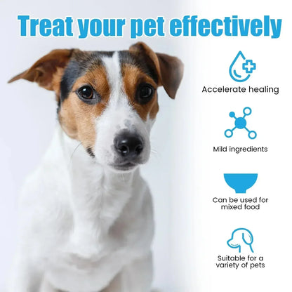 Pet Cough Relief Drops for Dogs, Soothing Throat Support for Sneezing, Natural Respiratory Aid Treat, Helps Immunity Daily Care