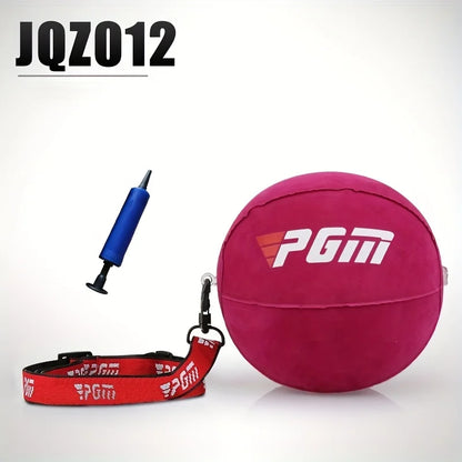 PGM Inflatable Golf Smart Ball Trainer Portable Swing Arm Corrector Posture Auxiliary Correction Training Aids Golf Accessories