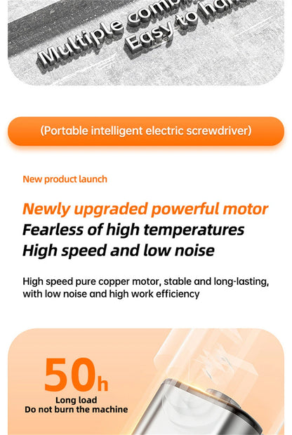 Electric Screwdriver Set Precision Power Tool Kit Rechargeable Wireless Mini Small Bits for Mobile Cell computer Repair CRV