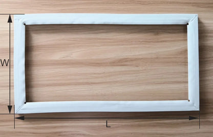 3m Custom repairwares refrigerator magnetic door seal on dual zone wine cooler freezer