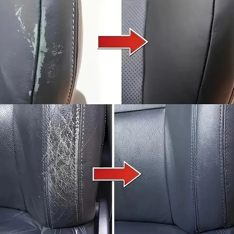 Car Interior Plastic Leather Scratch Repair Paste Anti-Aging Paste Automotive Tires Seats Steering Wheel Polishing Wax