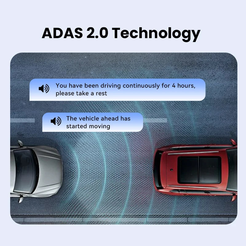 DDPAI Dash Cam Z50 Pro 4K HDR + 1080P Car DVR Night Vision Wi-Fi 6 GPS ADAS 24h Parking Monitor Front and Rear Camera Dashcam