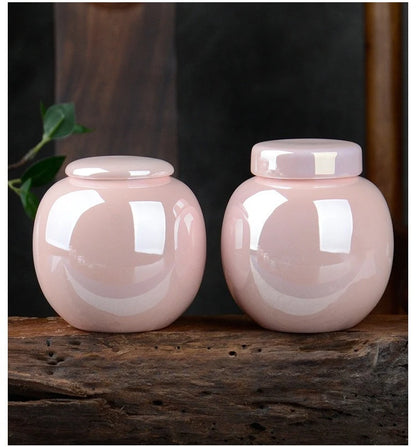 Household Mini Pet Ash Jar Moisture Proof Ceramic Claw Seal Jar Animal Funeral Urn Pet Nostalgia Ornament Portable Ash Box