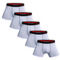 5pcs Pack 2023 Men Panties Cotton Underwear Male Brand Boxer And Underpants For Homme Luxury Set Sexy Shorts Box Slip Kit Gym
