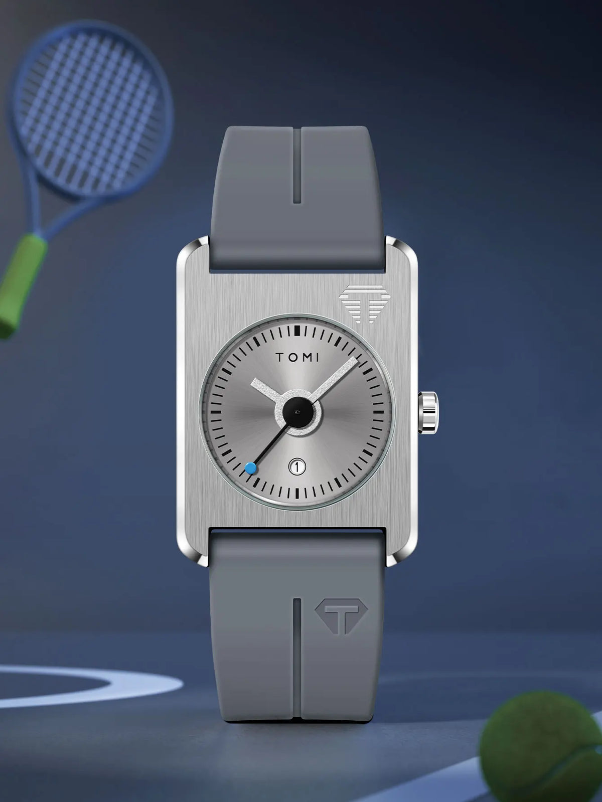 TOMI Men's Fashion Watches Quartz Watches Square Small Dial Wrist Watches Magnetic Buckle Watches Simple Leisure Watches