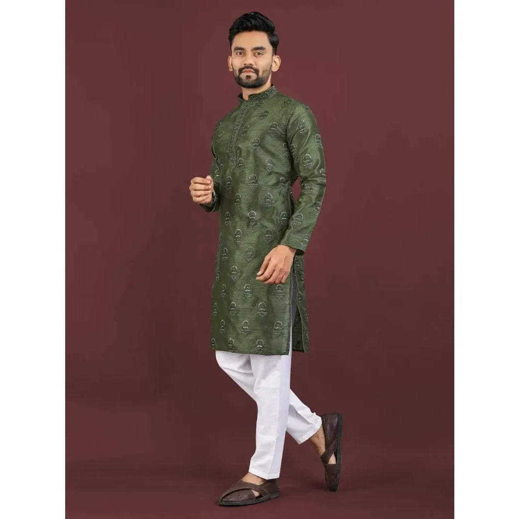 Mens Kurtta Abaya Thobe Arabic Longline Muslim Henley Kaftan Banded Plain Gown Shirts Men's Muslim Kaftan 2026 National style