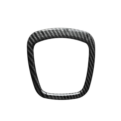 Carbon Fiber Car Steering Wheel Ring Trim Sticker Cover Auto Decoration Accessories For Audi A4 B6 B7 B8 A6 C6 A5 Q7 Q5 A3 8P S3