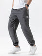Men's Casual Cargo Sweatpants Spring/Autumn S-2XL Waist Drawstring Joggers Hiking Tactical Pants for Men with Pockets