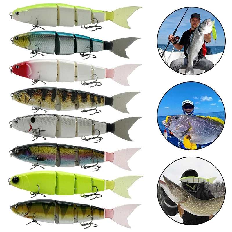 11.5cm/18.5g Balam Glide Bait Catfish Joint Giant Hard Bait Swimbait for Pike Bass Saltwater Glide Bait Leurre De Pêche