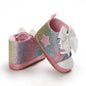 Spring and Autumn Women's Baby Casual Sports Shoes Soft Sole Anti slip Indoor and Outdoor Walking Shoes First Step Walking Shoes