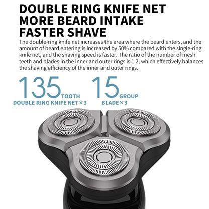 NEW MIJIA S500 Electric Shaver Clipper Triple Blade Trimmer For Men Dry Wet Shaving Washable Beard Hair Cutting Machine Razor CN