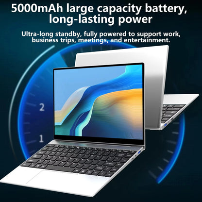 14.1 Inch Business Ultra Portable Laptop I9-9900 I9-10980HK 2026 Win11 DDR4 16GB/32GB RAM 2TB SSD Slim Office Notebook PC