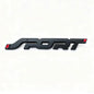 Car Accessories Sticker Styling Metal 3D Chrome Auto Car Trunk Racing Sport Word Letter Logo Emblem Badge Decal Sticker