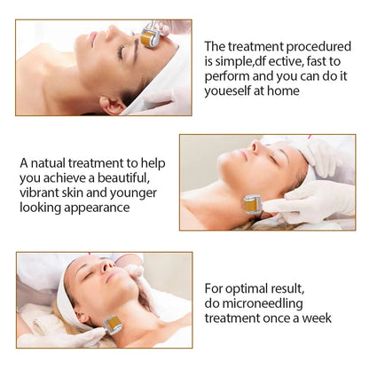 ZGTS 192 Needle Derma Roller Micro Needle Dermaroller Mesotherapy Face Care and Hair-loss Scar Stretch Mark Removal
