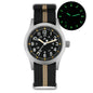 Militado ML05 Vintage Watch VH31 Sweep Second Movement Domed Sapphire Crystal With High Clear AR Coating Luminous 38mm Watches