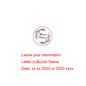 Wedding Embosser Stamp LOGO Custom Personalized Embossing Seal Customization for Letter Head Wedding Envelope Graduation Decora