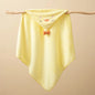 Toddler Bathrobe Infant Bath Towel Boy Girl Blankets Swaddle With Hood Cartoon Coral Fleece Towel Blanket Newborn Kids Bedding