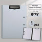 A4 Folders Board Test Paper Folder Data Storage Bag File Storage Documents Organizer Clipboard With Cover For Student Stationery