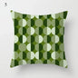 Mint Green Pillowcase Geometric Print Cushion Cover Sofa  Decorative throw pillow cushion covers40x40cm 50x50 45x45