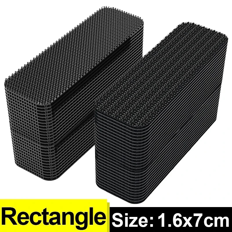 Car Double Faced Fixing Stickers for Carpet Pad Dashboard Mat High Adhesive Fixed Patch Floor Mats Anti Skid Grip Tape Sticker