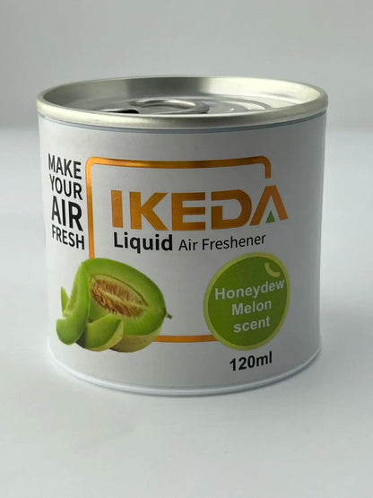 IKEDA 120g Pineapple Air Freshener Liquid, Long Lasting Car Fragrance, Home Office Deodorizer, Eliminates Cigarette Pet Kitchen