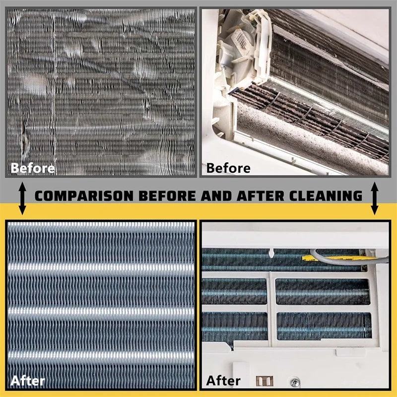 3Pcs Air Conditioner Fin Comb Cleaner Kit Conditioning Fin Comb Condenser Radiator Remove Dust Cleaning Tool Coil Comb Cleaner