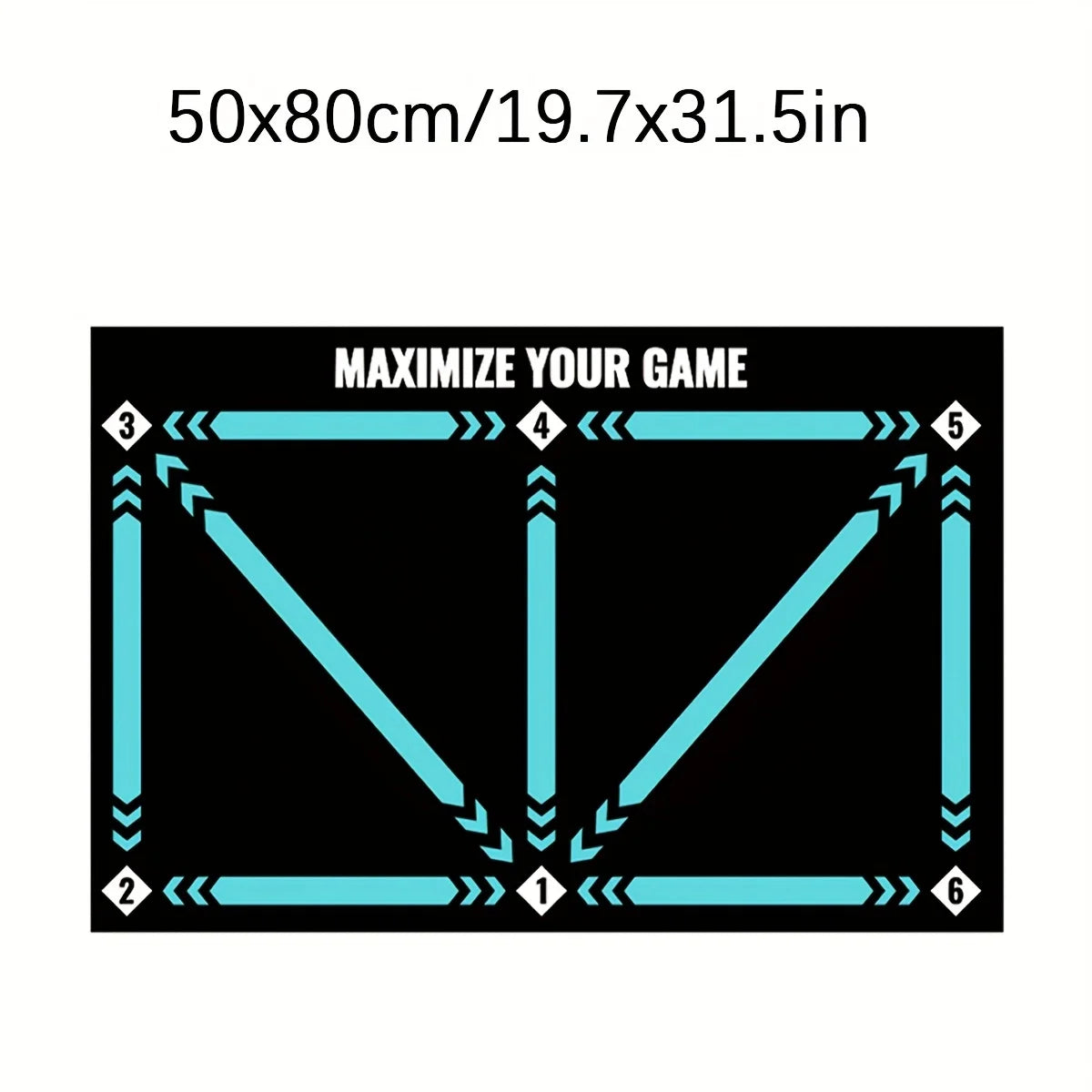 New football control training mat | Stable, quiet rubber bottom | Digital guidance design | Enhances ball feel, daily training
